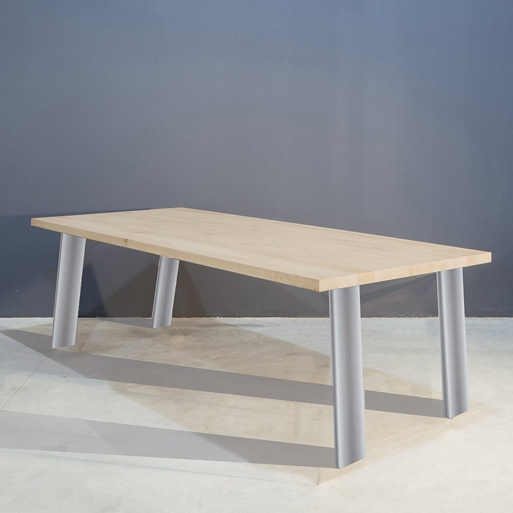 Moderne eettafel met RVS - Concept Table