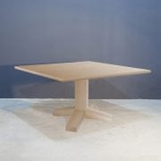 Stoere massief eiken vierkante tafel Kaal | Concept Table